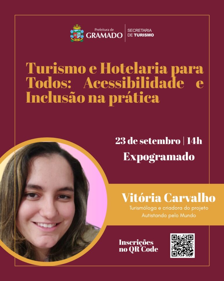 Gramado terá capacitação gratuita sobre acessibilidade e inclusão no turismo