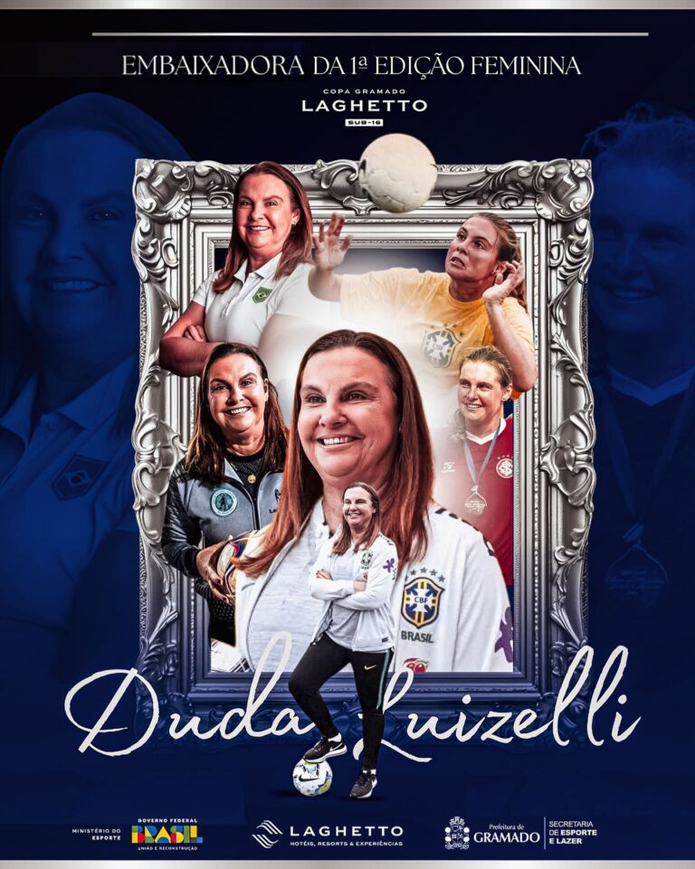 Duda Luizelli é a embaixadora oficial da 1ª Copa Gramado Laghetto Feminina