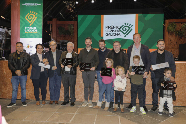 Festival Gaúchos encerra com a entrega do 1º Prêmio Cozinha Gaúcha