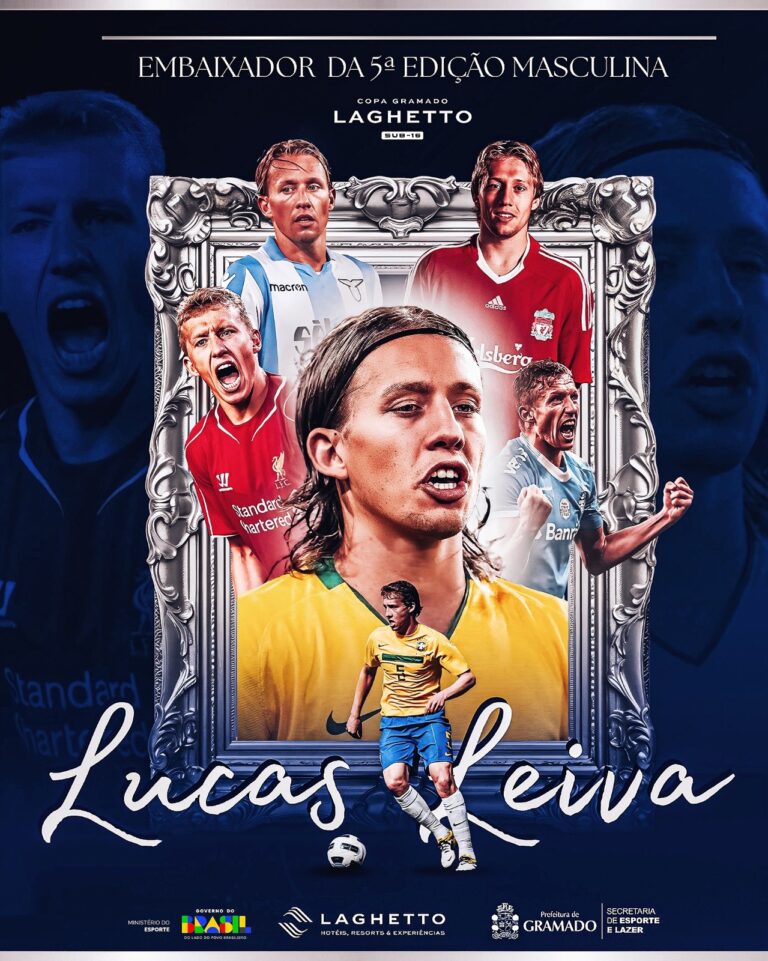 Lucas Leiva é o embaixador da 5ª Copa Gramado Laghetto