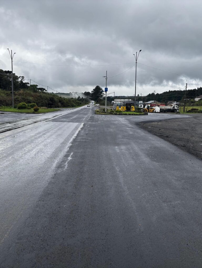 Vereador Nene Abreu comemora melhorias no trevo de acesso ao Santuário de Caravaggio