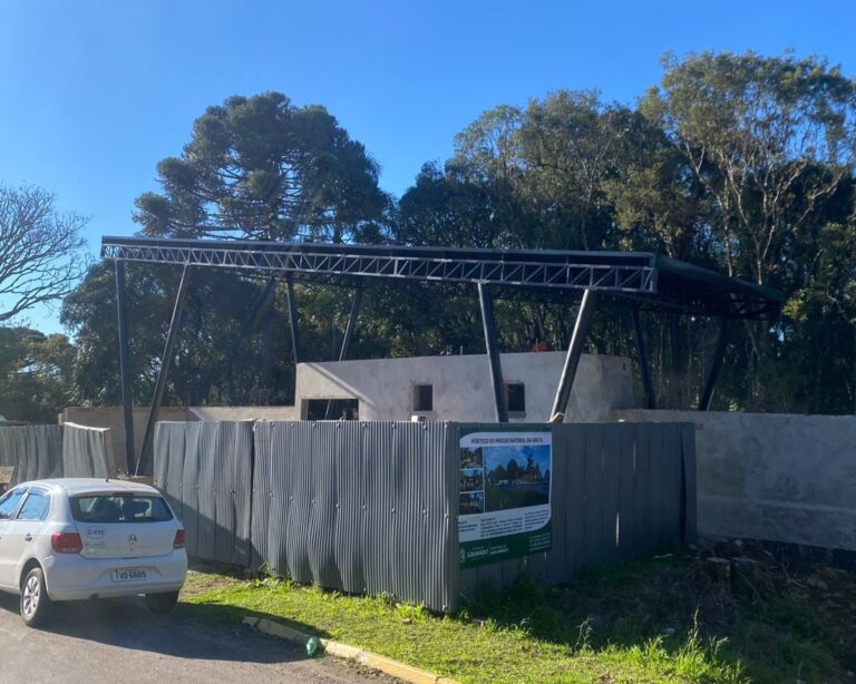 Gramado inicia construção do pórtico de acesso ao Parque da Gruta
