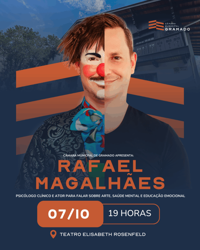 Câmara de Gramado realiza Semana da Saúde Mental com programação especial