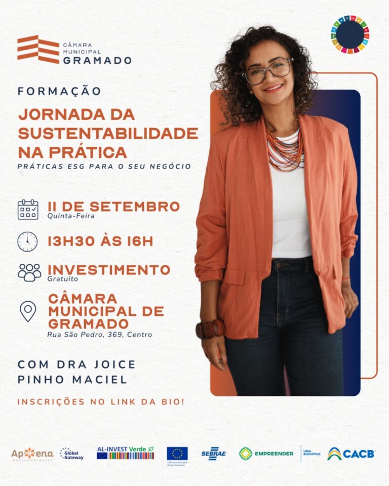 Gramado promove jornada de sustentabilidade para empreendedores