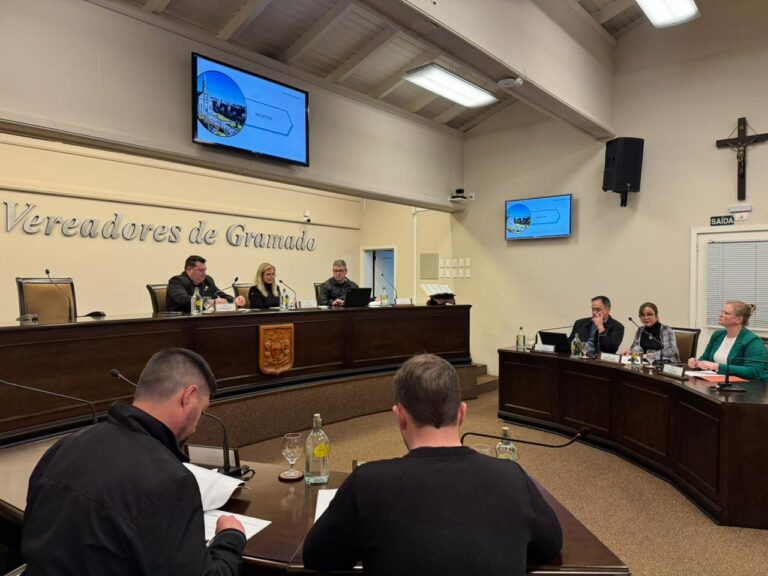 Câmara de Gramado debate metas fiscais do 2º quadrimestre de 2025