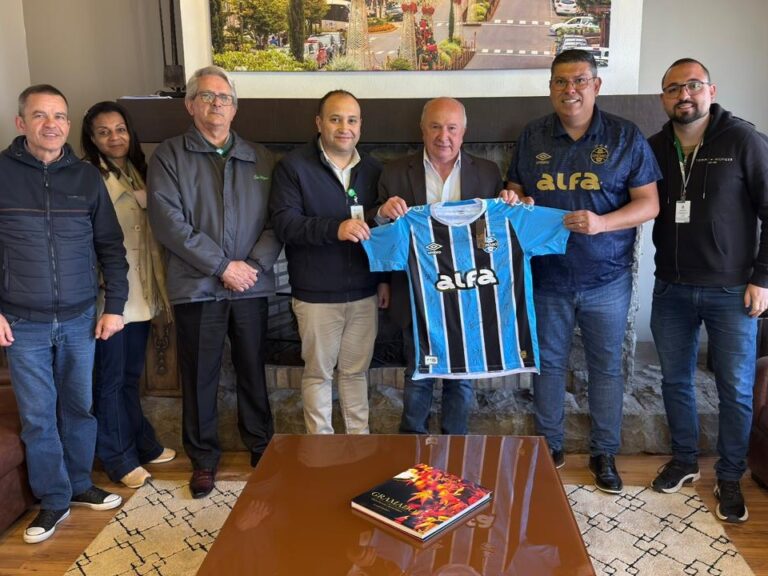 Consulado do Grêmio visita Prefeitura de Gramado e anuncia apoio a ações do Hospital São Miguel