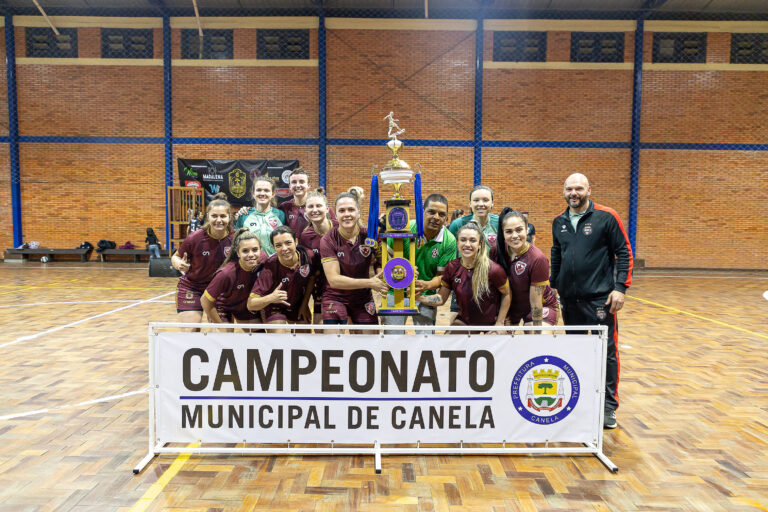 Antes do Bar é campeã do Futsal Feminino de Canela