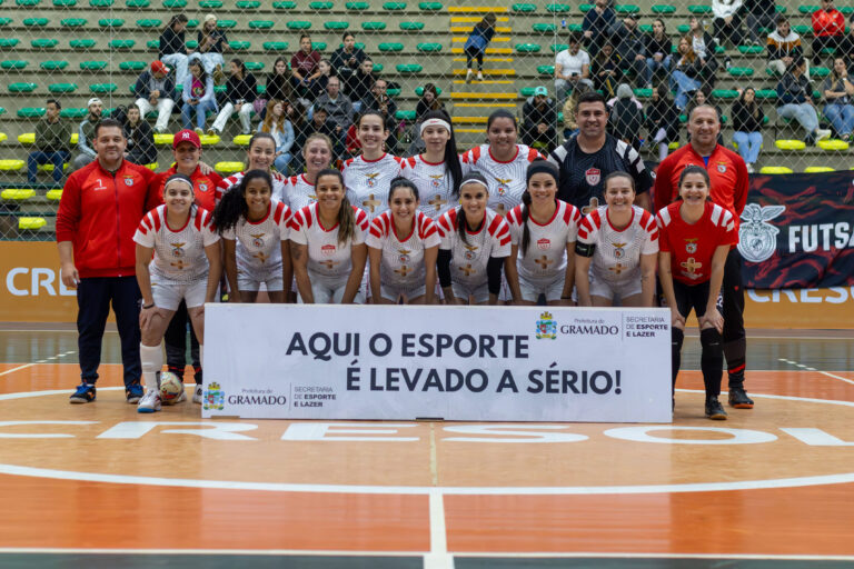 Gramado abre Campeonato de Futsal Feminino com goleadas no Perinão