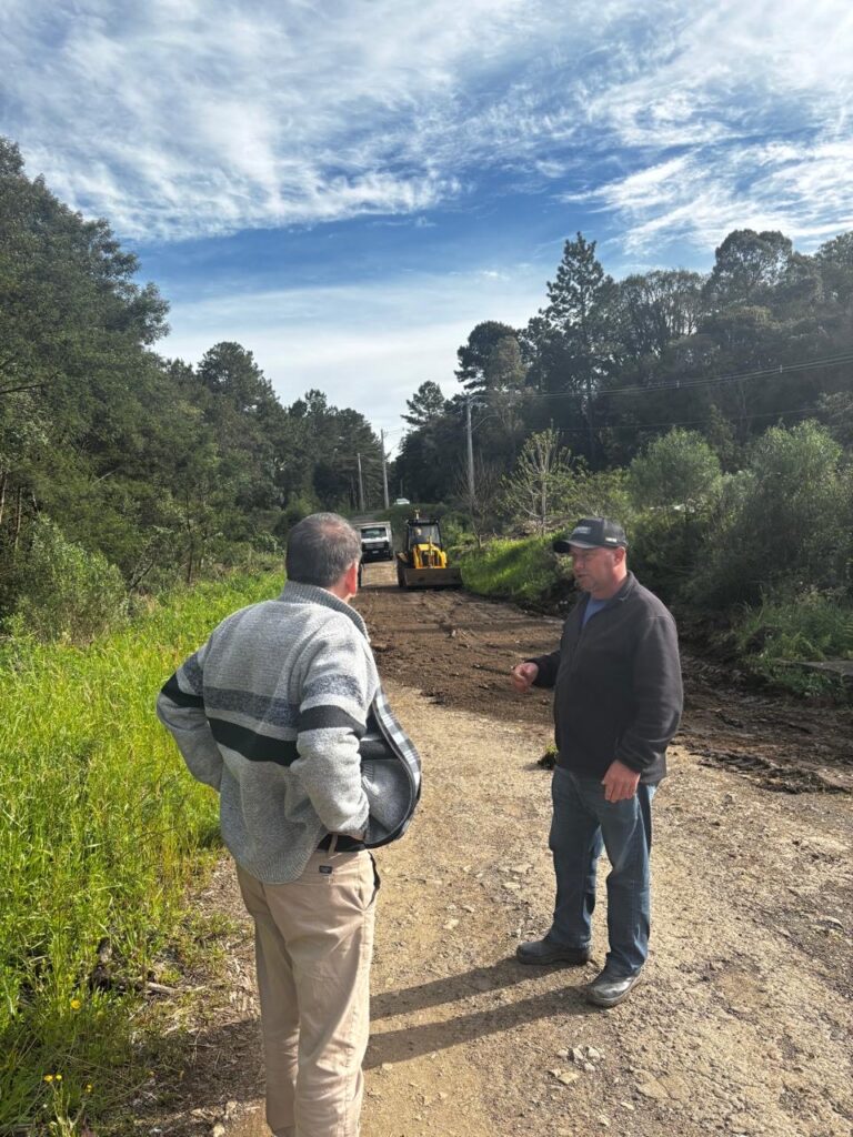 Vereador Nene Abreu realiza vistoria em estradas do interior de Canela