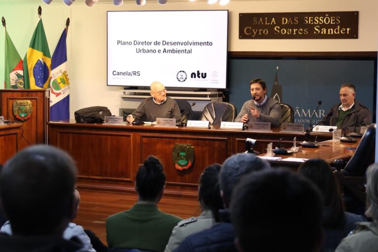Conferência apresenta diretrizes do novo Plano Diretor de Canela