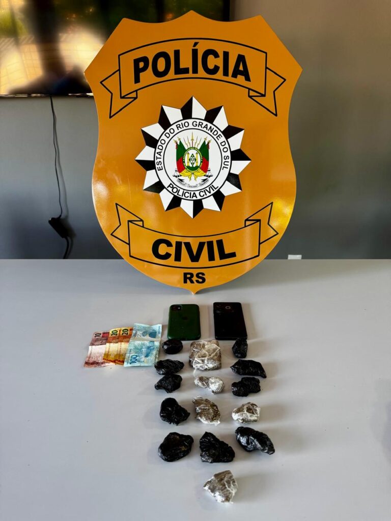 Polícia Civil descobre ponto de tráfico no Centro de Canela