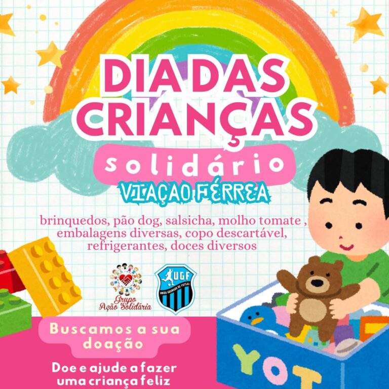 Associação União Gramado promove campanha solidária para Festa do Dia das Crianças
