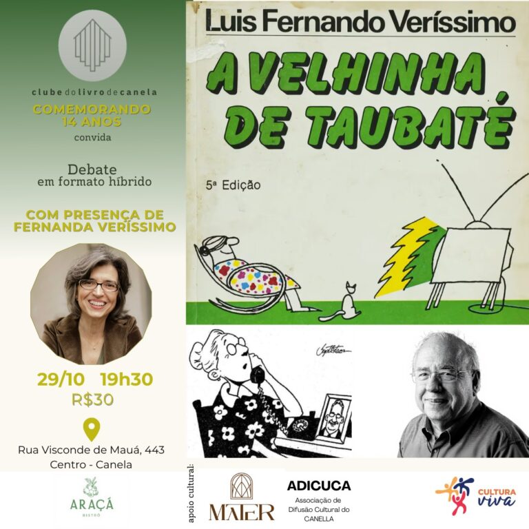 Fernanda Veríssimo participa amanhã em Canela de encontro do Clube do Livro