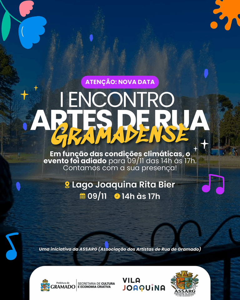 Lago Joaquina recebe 1º Encontro de Artes de Rua neste domingo