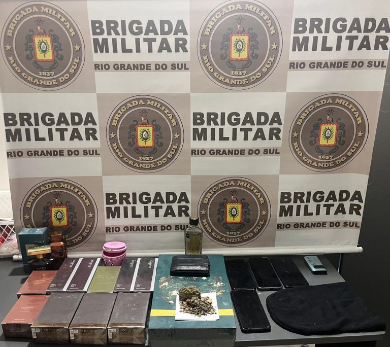 Grupo é preso após roubo em estabelecimento comercial no Centro