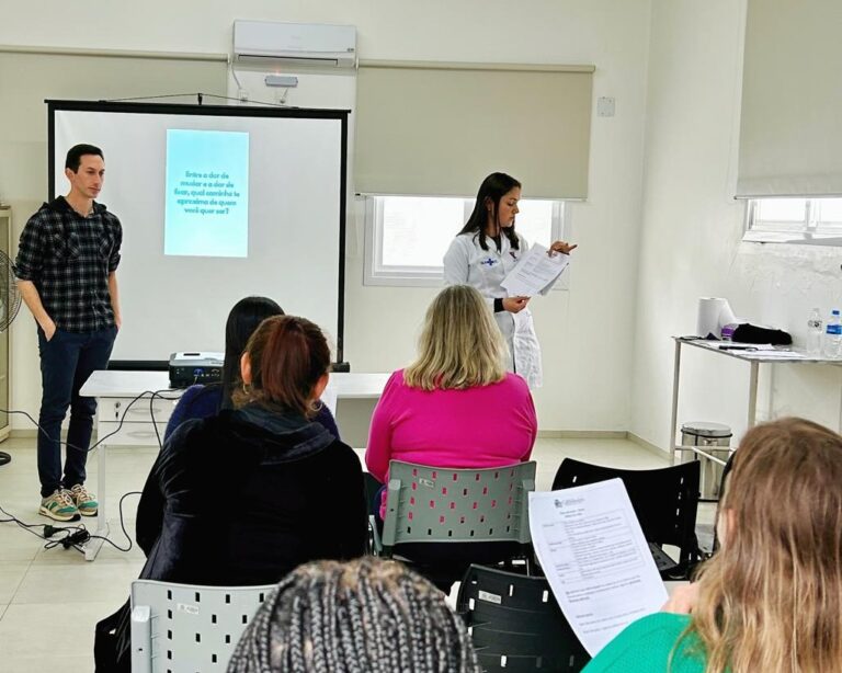 UBS Floresta realiza primeiro encontro do Grupo de Emagrecimento