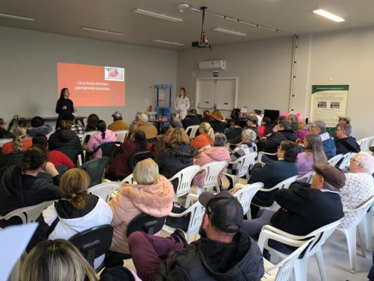 UBS da Várzea Grande realiza ação do grupo Hiperdia sobre câncer bucal