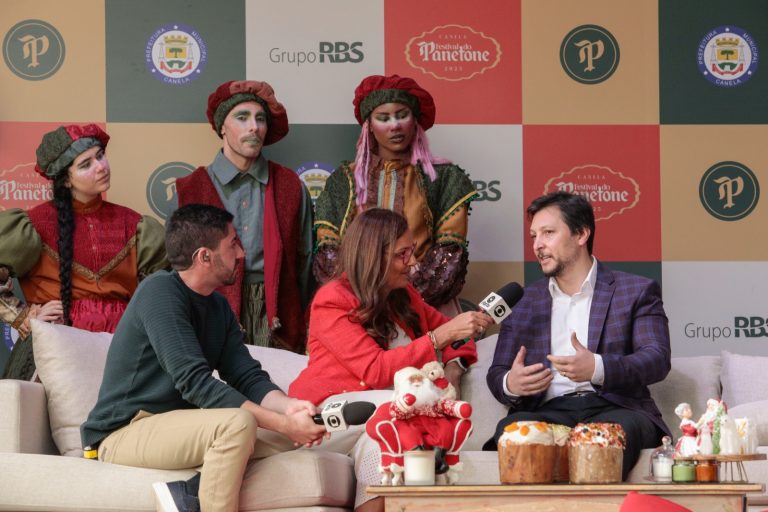 Canela Recebe o Jornal do Almoço e Movimenta a Praça João Corrêa