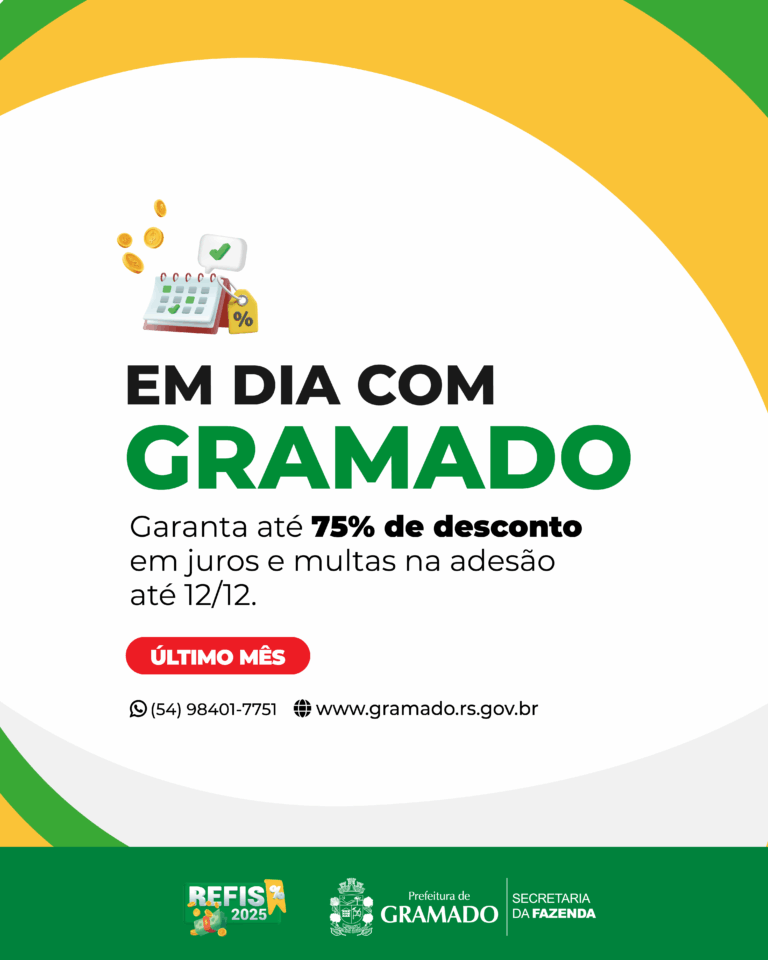 REFIS 2025 entra na reta final com descontos de até 75%