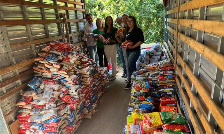 Show de Roberto Carlos no Natal Luz arrecada duas toneladas de alimentos em Gramado