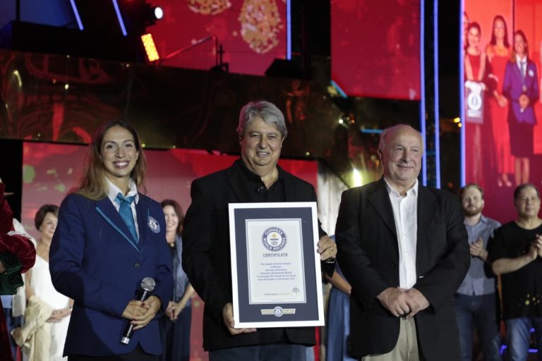 Natal Luz de Gramado entra para o Guinness como o maior festival de Natal do mundo
