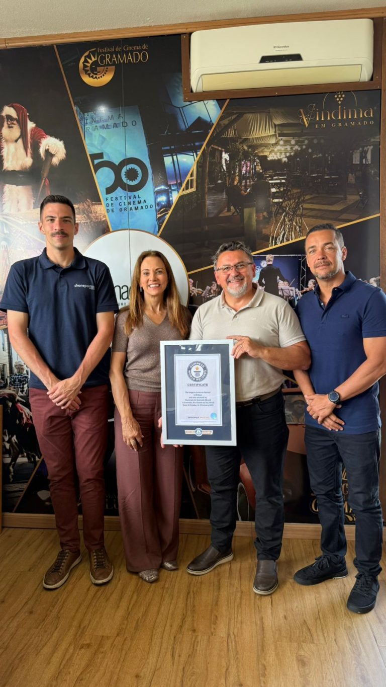 Gramado avalia espetáculo de Drones que encantou o País