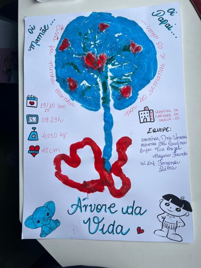 Projeto “confecciona” placenta e se transforma em lembrança para as famílias