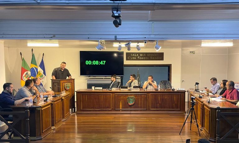 Audiência pública debate projeto que cria sistema municipal de segurança em Canela