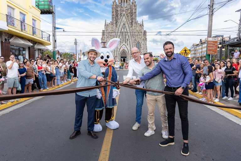 Inicia as festividades da Páscoa em Canela