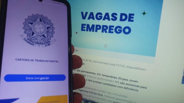 O saldo de empregos na região