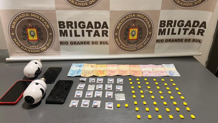 Três são presos com grande quantidade de drogas em Gramado