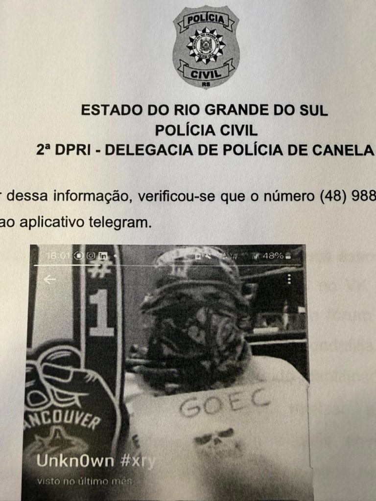 FOTOS: Polícia Civil de Canela cumpre buscas contra crimes cibernéticos em Florianópolis