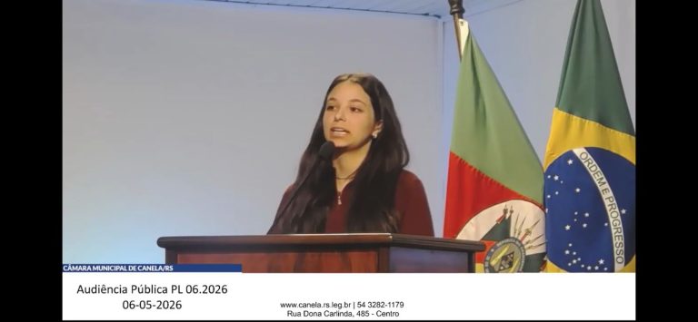 O alerta preocupante da estudante Vitória