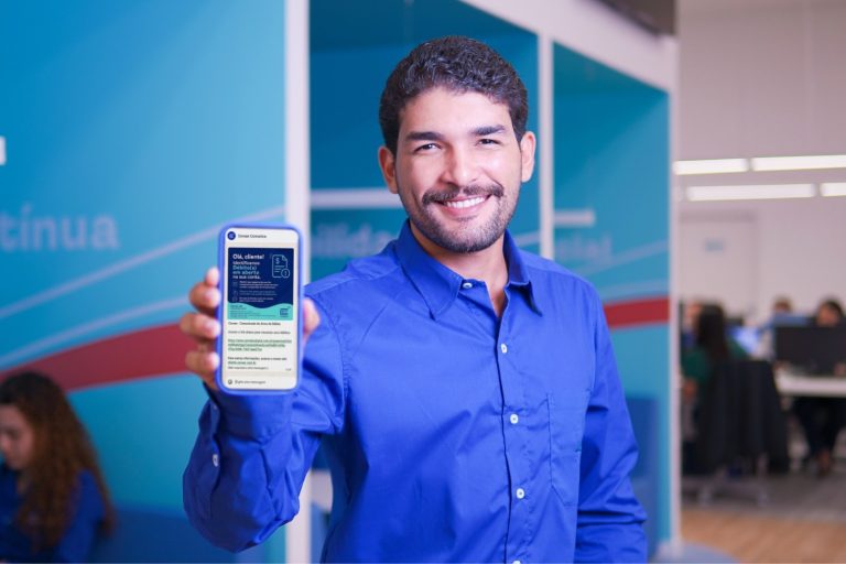 Novo canal da Aegea/Corsan envia avisos de débito pelo WhatsApp